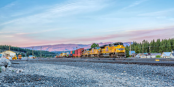 Truckee Railyard Pano